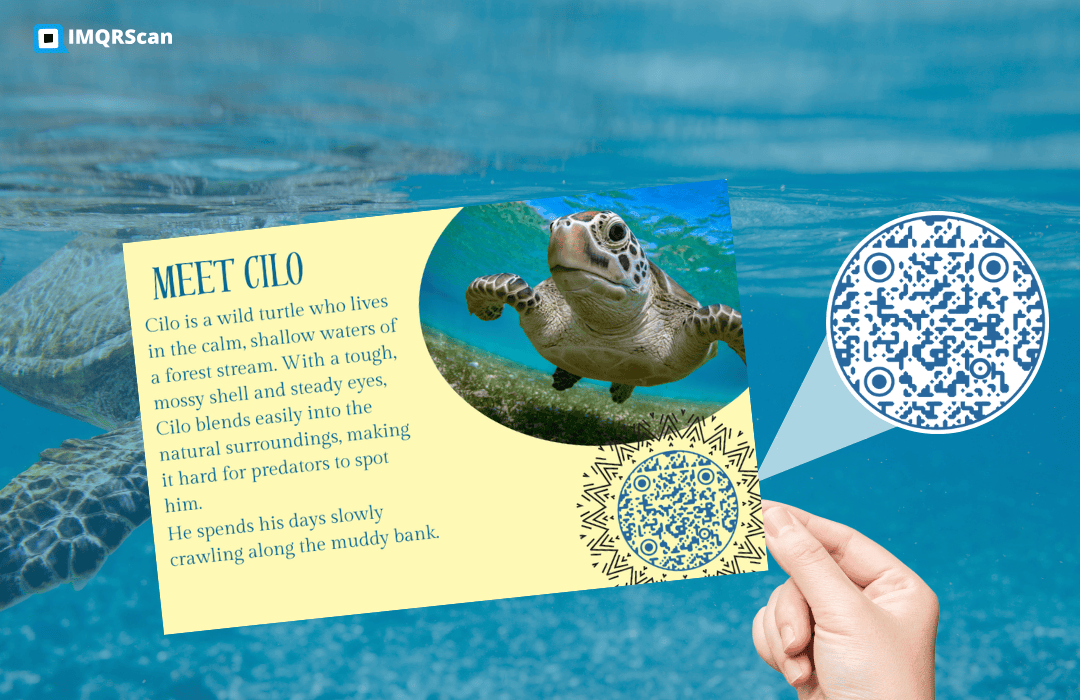 Fahlo showing QR code for tracking