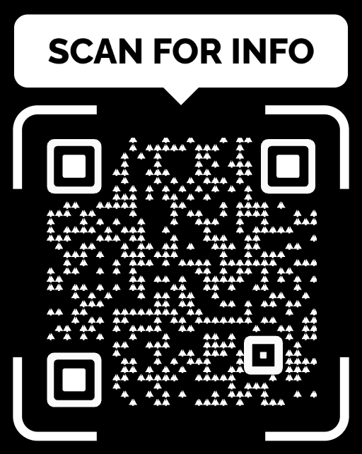 Sample QR code sharing contact details as a vCard